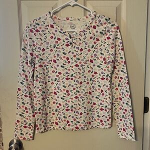 Wonder Nation Floral Long Sleeve Tee - Multicolor